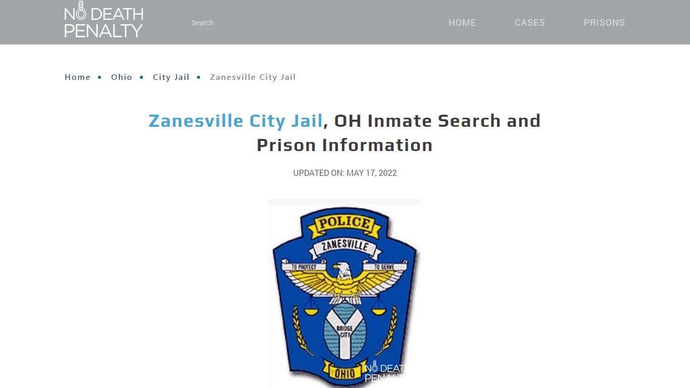 Zanesville City Jail, OH Inmate Search, Visitation, Phone ...